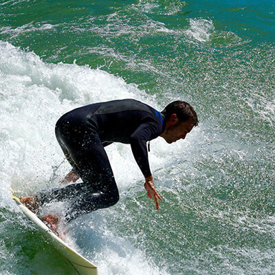 Surf at Hiriketiya Beach